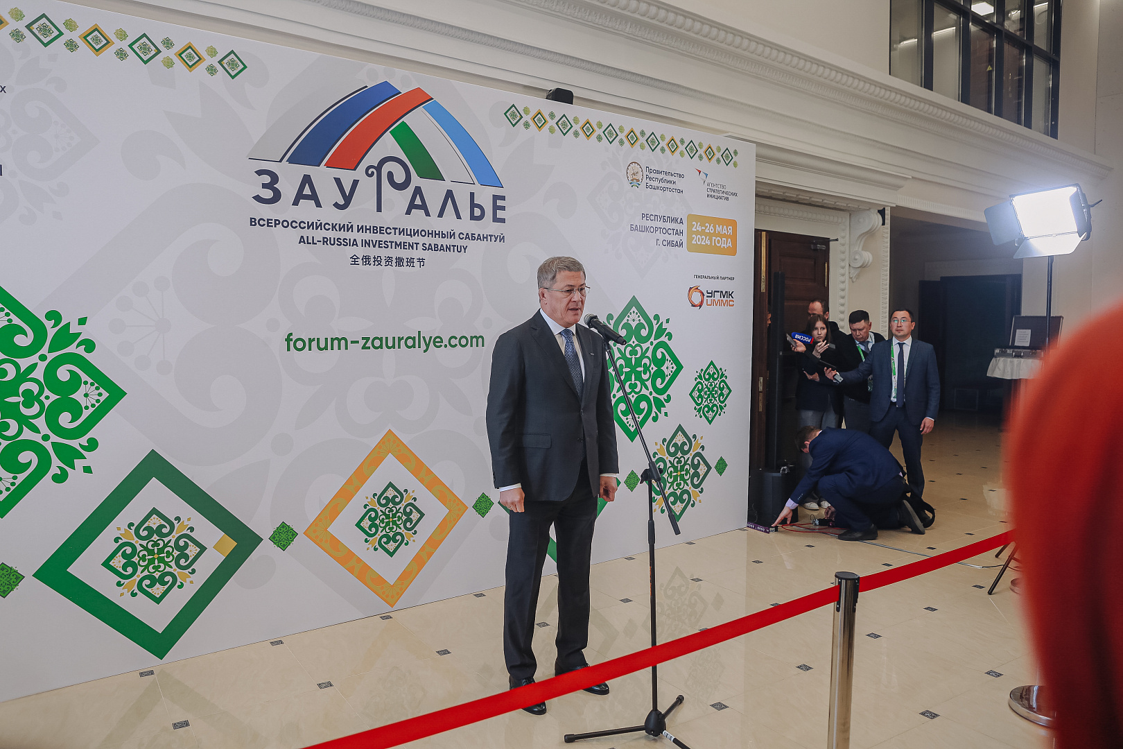Пресс-подход Главы Республики Башкортостан