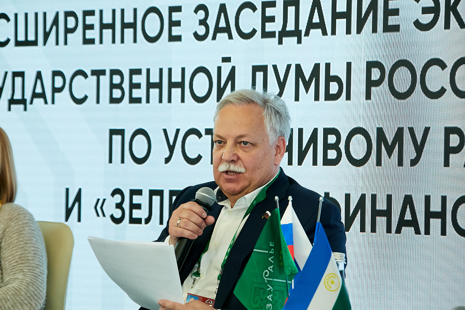 Расширенное заседание экспертного совета Государственной Думы РФ по устойчивому развитию и «зеленому» финансированию