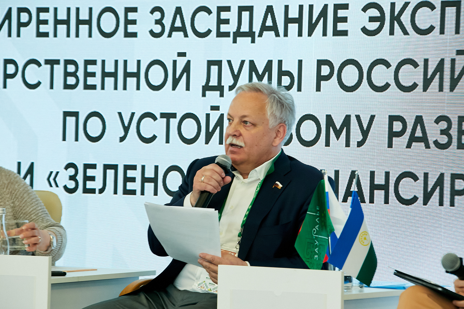 Расширенное заседание экспертного совета Государственной Думы РФ по устойчивому развитию и «зеленому» финансированию